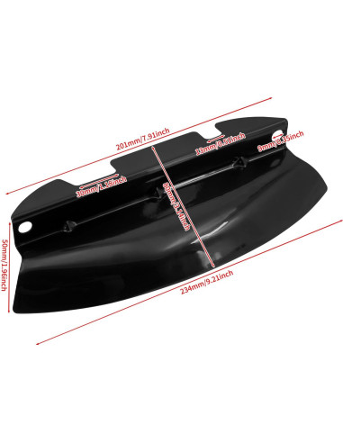 Deflector de Viento Inferior HDBUBALUS para Harley Touring 2014-2023