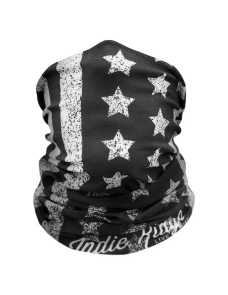 Máscara Facial Sin Costuras Indie Ridge - Bandera Americana Máscara Facial Sin Costuras Indie Ridge - Bandera Americana