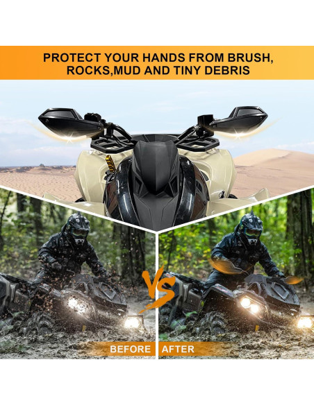 Kit de Protectores de Manillar PSLER para Outlander y Renegade 2013-2024