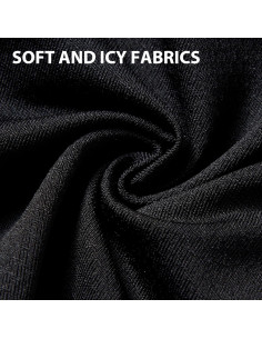 LONGLONG Balaclava Facial Transpirable - 2 Piezas Negro 2