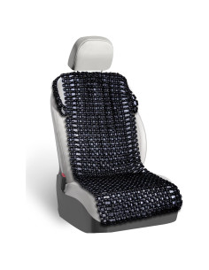 Cojín de Asiento de Madera ZONETECH SE84-06 Negro Ergonómico