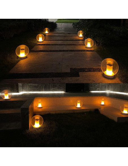 Luces Flotantes Solar LanPool 17.78 cm IP68 para Piscina (2pcs)