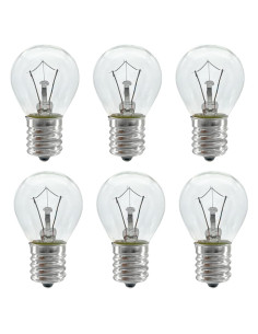 Bombillas de Lámpara de Lava Esslife S11 E17 25W - Paquete de 6