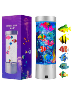 Lámpara Sensorial de Peces Burbuja LED 31.5cm LSH
