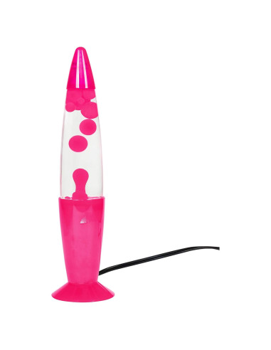 Lámpara de Mesa de Lava My Groovy Light Rosa 33 cm
