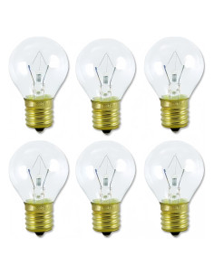 Bombillas de Lava ConWen S11 25W Regulables Paquete de 6