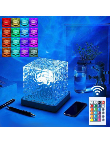 Proyector de Luz de Olas YXQUA LP-247072 RGB 16 Colores