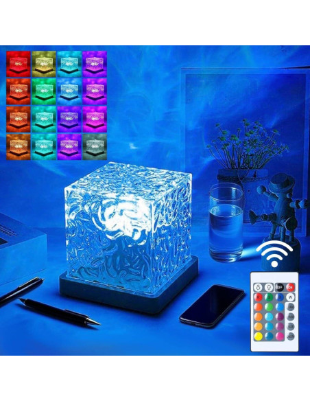 Proyector de Luz de Olas YXQUA LP-247072 RGB 16 Colores