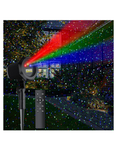 Proyector de Luces de Jardín Firefly RGB con Control Remoto