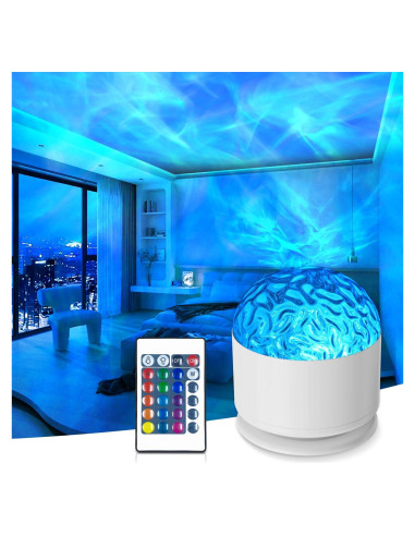 Proyector de Olas Luminorth 16 Colores 30 Modos 140g