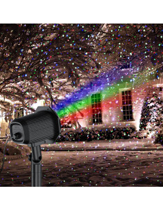 Proyector de Luces de Jardín Firefly RGB con Control Remoto 2