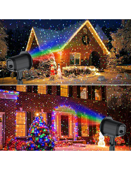 Proyector de Luces de Jardín Firefly RGB con Control Remoto