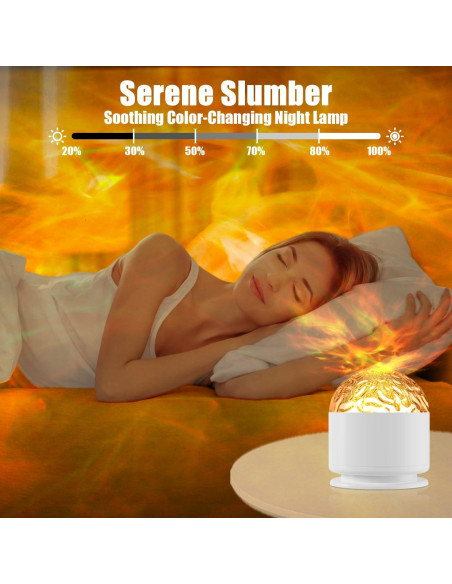 Proyector de Olas Luminorth 16 Colores 30 Modos 140g