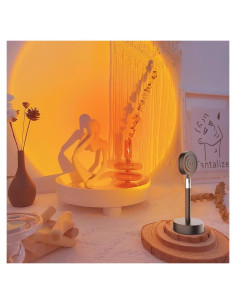 Lámpara de Proyección de Atardecer Jensense ELSA-USB LED 180