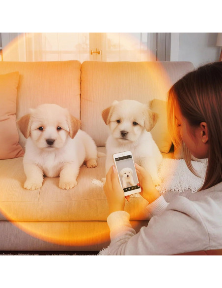 Proyector de Lámpara de Atardecer LED Huaying 360 RGB