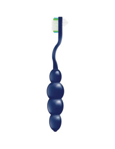 Cepillo de Dientes Ergonómico Dr. B para Dentaduras Azul 2