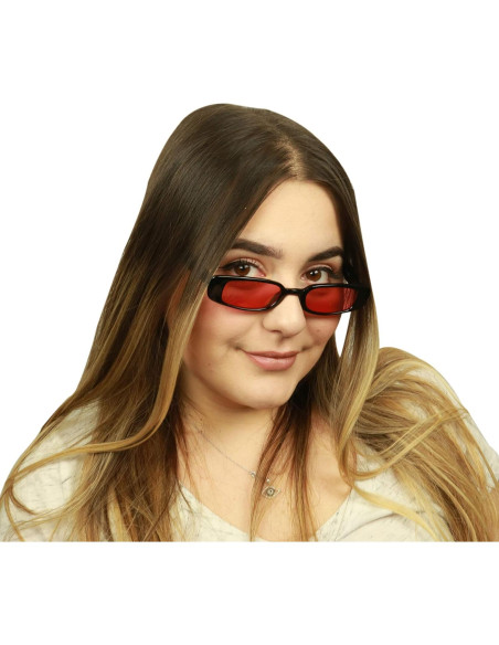 Gafas de sol rectangulares ShadyVEU UV400 Marco negro Gafas de sol rectangulares ShadyVEU UV400 Marco negro