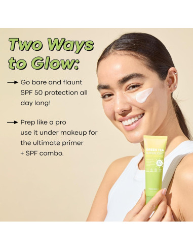 Protector Solar TONYMOLY Té Verde SPF 50 50ml - No Graso