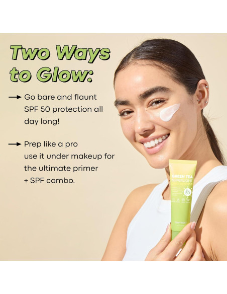 Protector Solar TONYMOLY Té Verde SPF 50 50ml - No Graso