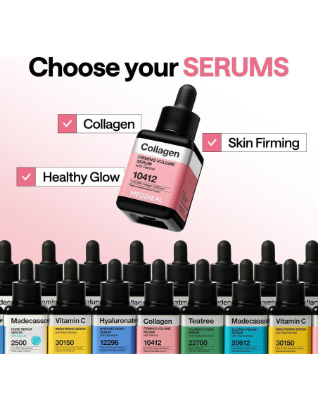 Suero Facial Voluminizador Mediheal con Colágeno y Retinol 40ml