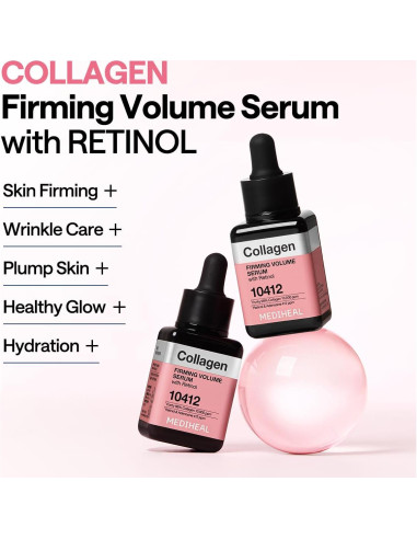 Suero Facial Voluminizador Mediheal con Colágeno y Retinol 40ml