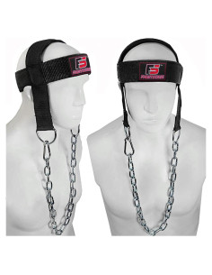 Arnés de Cuello Fightsense FS-60BK Ajustable con Velcro