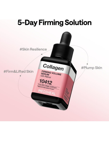 Suero Facial Voluminizador Mediheal con Colágeno y Retinol 40ml
