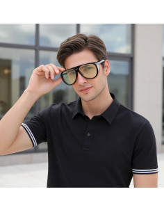 Gafas de Juego FEISEDY G0095 Anti Luz Azul Marco Negro 2