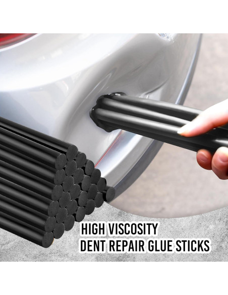 32 Palos de Pegamento Caliente MATUFF 11mm x 200mm Negros