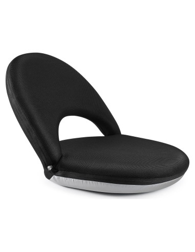 Silla de Suelo Nnewvante Ajustable 42 Posiciones Negra