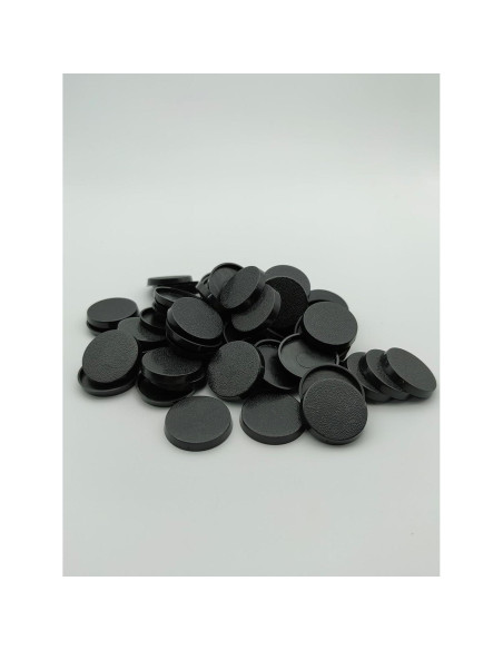 Lote de 60 bases redondas 25mm Warhammer 40k AoS