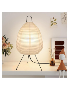 Lámpara de Papel de Arroz Regulable Kuabiz 47x28cm Clásico