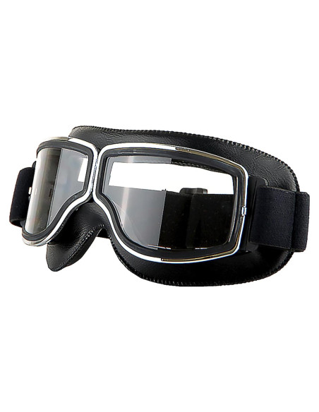 Gafas de Motocicleta Power Gear GK-631 Vintage Lente Clara