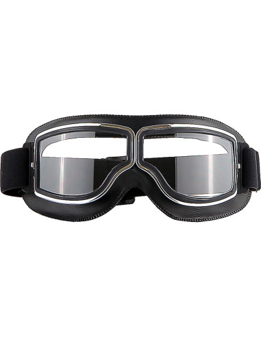 Gafas de Motocicleta Power Gear GK-631 Vintage Lente Clara