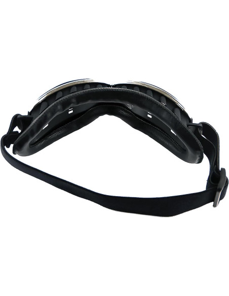 Gafas de Motocicleta Power Gear GK-631 Vintage Lente Clara