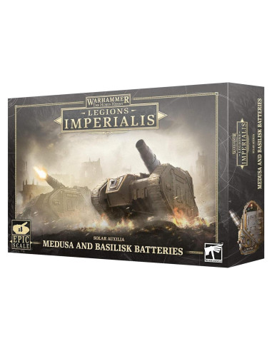 Miniaturas Warhammer Games Workshop Auxilia Solar Basilik/Medusa