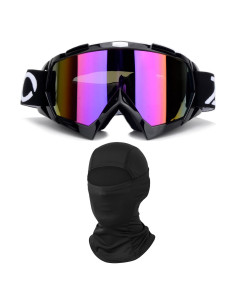 Gafas de ATV y máscara de balaclava ZJNUO para deportes