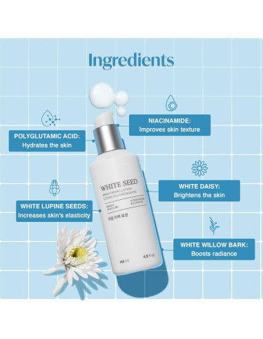 Crema Hidratante Facial The Face Shop White Seed 145ml