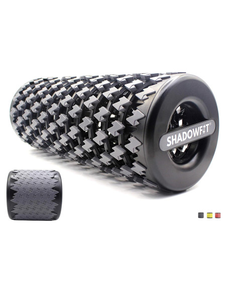 Rodillo de Espuma Shadowfit 33cm para Masaje Muscular Gris