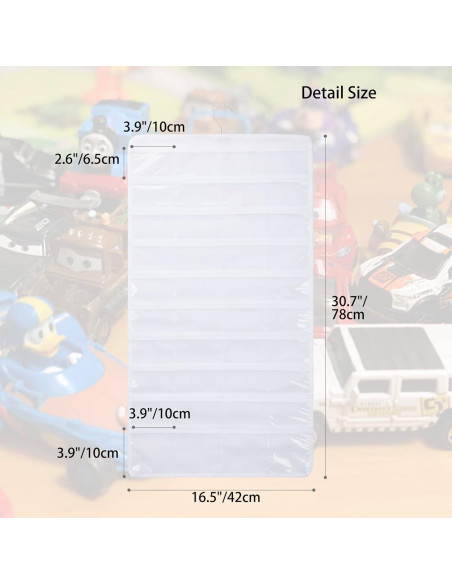 Estuche de Almacenamiento Doble Cara HUHYNN para 80 Autos Hot Wheels Estuche de Almacenamiento Doble Cara HUHYNN para 80 Autos Hot Wheels