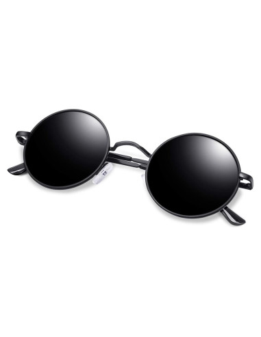 Gafas de sol redondas polarizadas KANASTAL UV400 para hombres