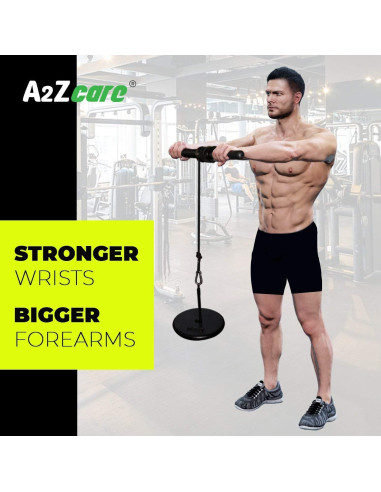 Rodillo de Muñeca y Antebrazo A2ZCARE - Soporta 45.4 kg