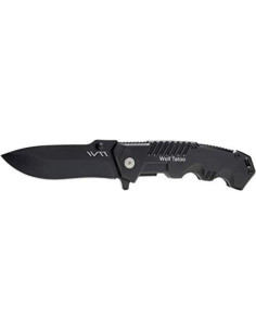 Cuchillo Plegable BGT Negro para Camping y Supervivencia 20.1 cm 2