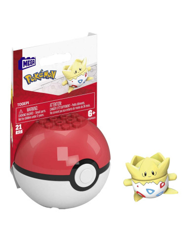 Set de Construcción Mega Construx Pokemon Togepi 21 Piezas
