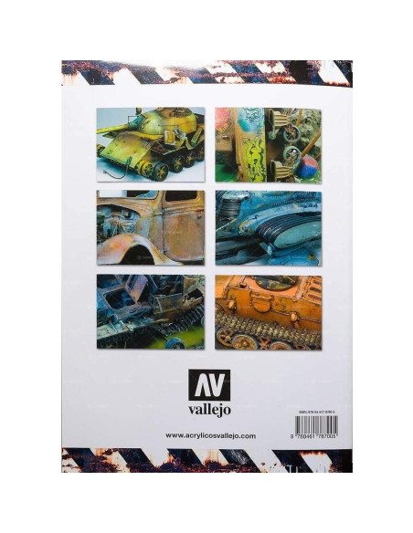 Libro Vallejo Óxido y Desgaste - Técnicas de Pintura Realista