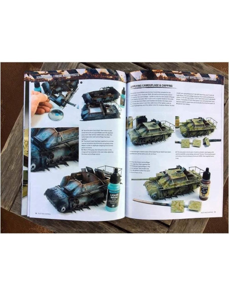 Libro Vallejo Óxido y Desgaste - Técnicas de Pintura Realista