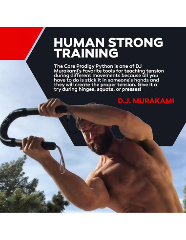 Barra Twister de Poder Core Prodigy PPT - Ejercicio Superior 1.11 kg