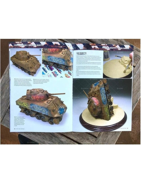 Libro Vallejo Óxido y Desgaste - Técnicas de Pintura Realista