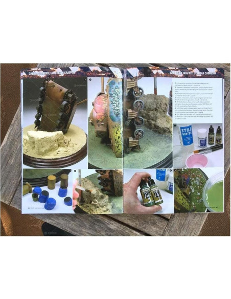 Libro Vallejo Óxido y Desgaste - Técnicas de Pintura Realista