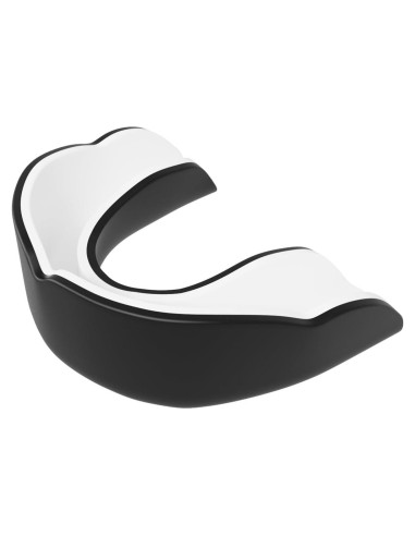 Protector Bucal Deportivo Besosay Adulto Ajustable Negro/Blanco